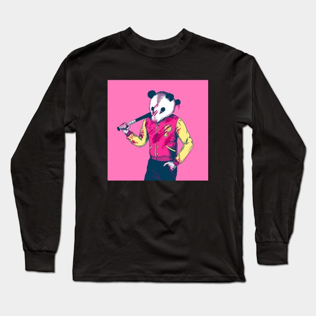 Hotline Possum Long Sleeve T-Shirt by Possum Mood